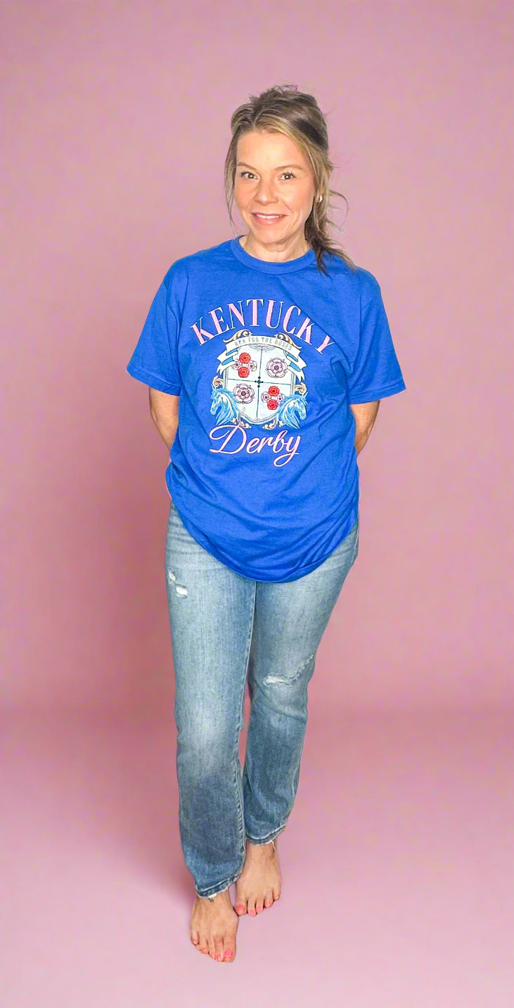 Kentucky Derby Run for the Roses Tee