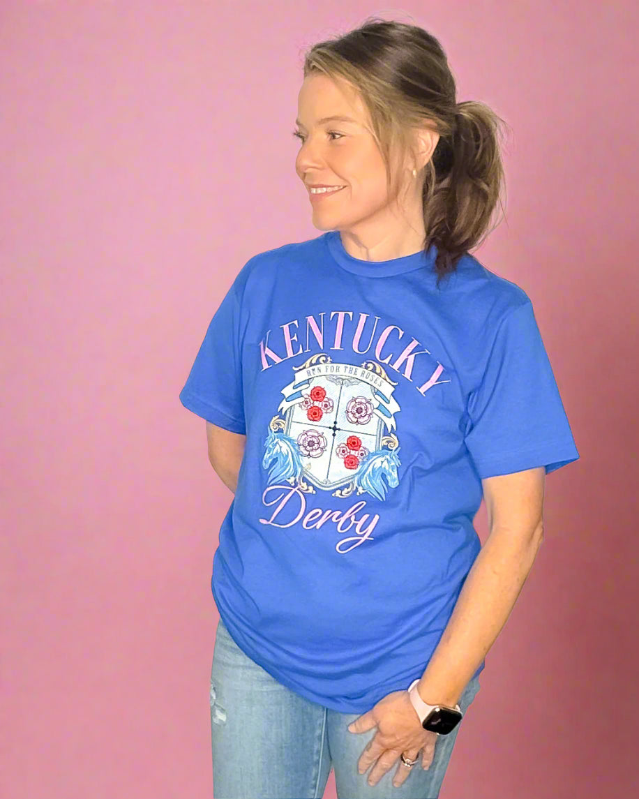 Kentucky Derby Run for the Roses Tee