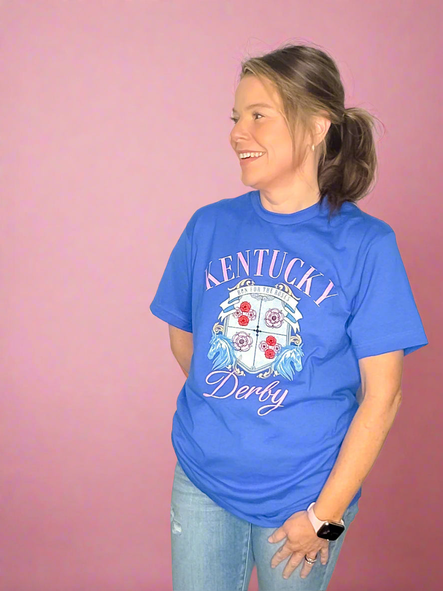 Kentucky Derby Run for the Roses Tee