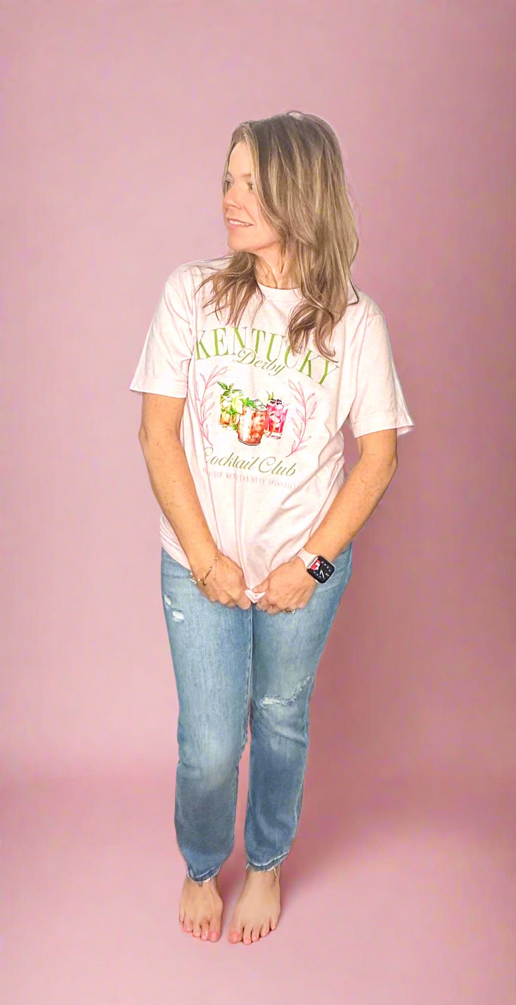 Kentucky Derby Cocktail Club Tee