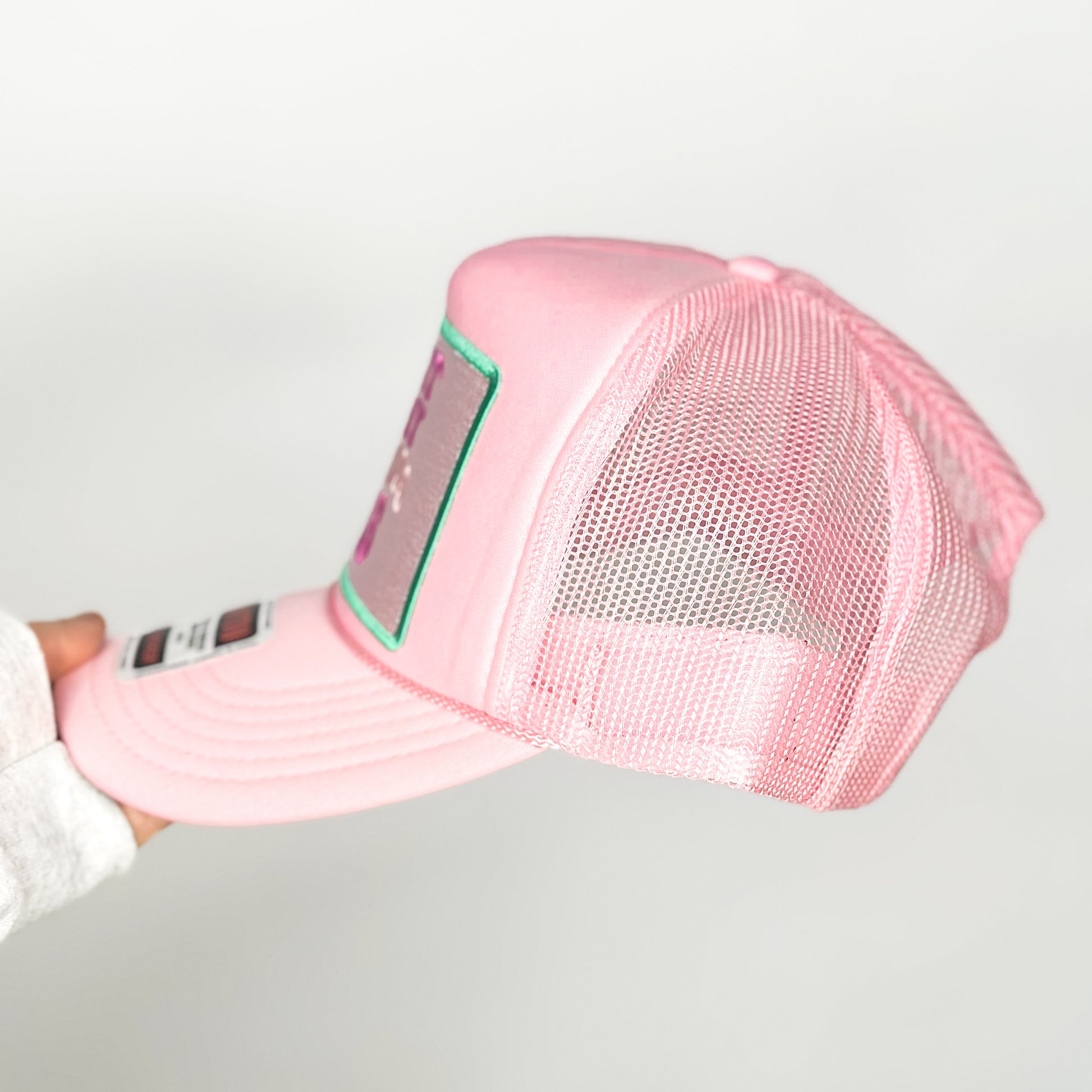 Put it on my Husband's Tab Trucker Hat