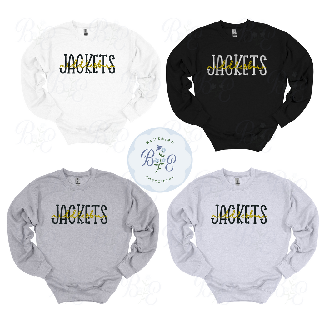 Custom Team Embroidery Duo