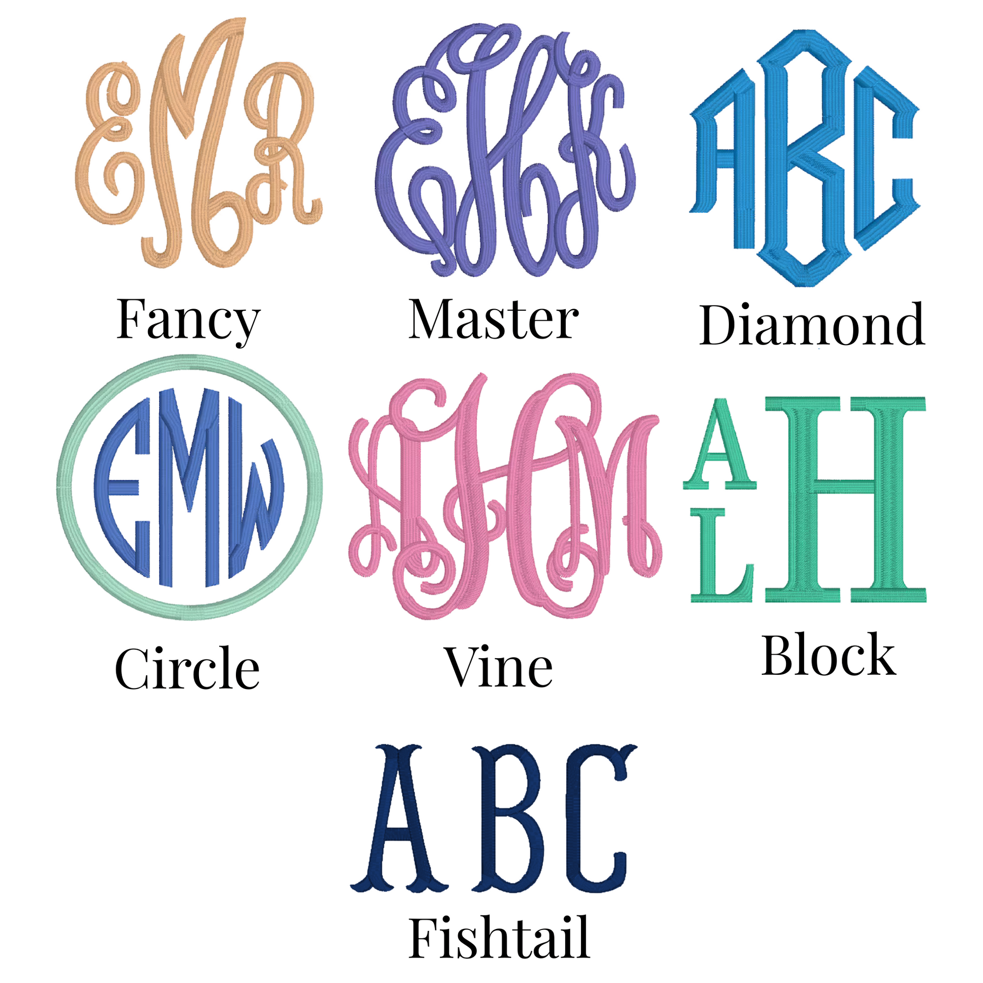 Classic Monogram Embroidered Tee