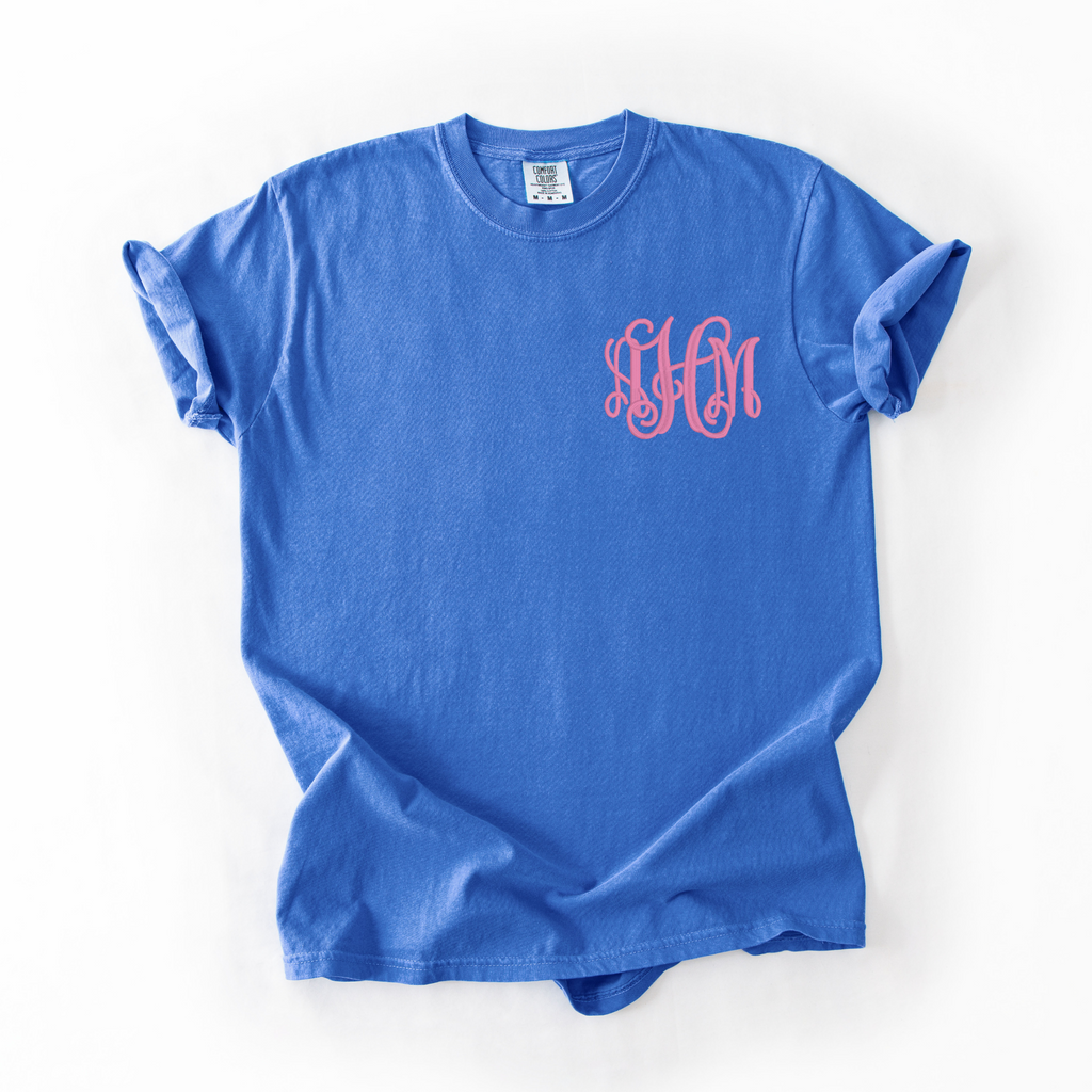 Classic Monogram Embroidered Tee