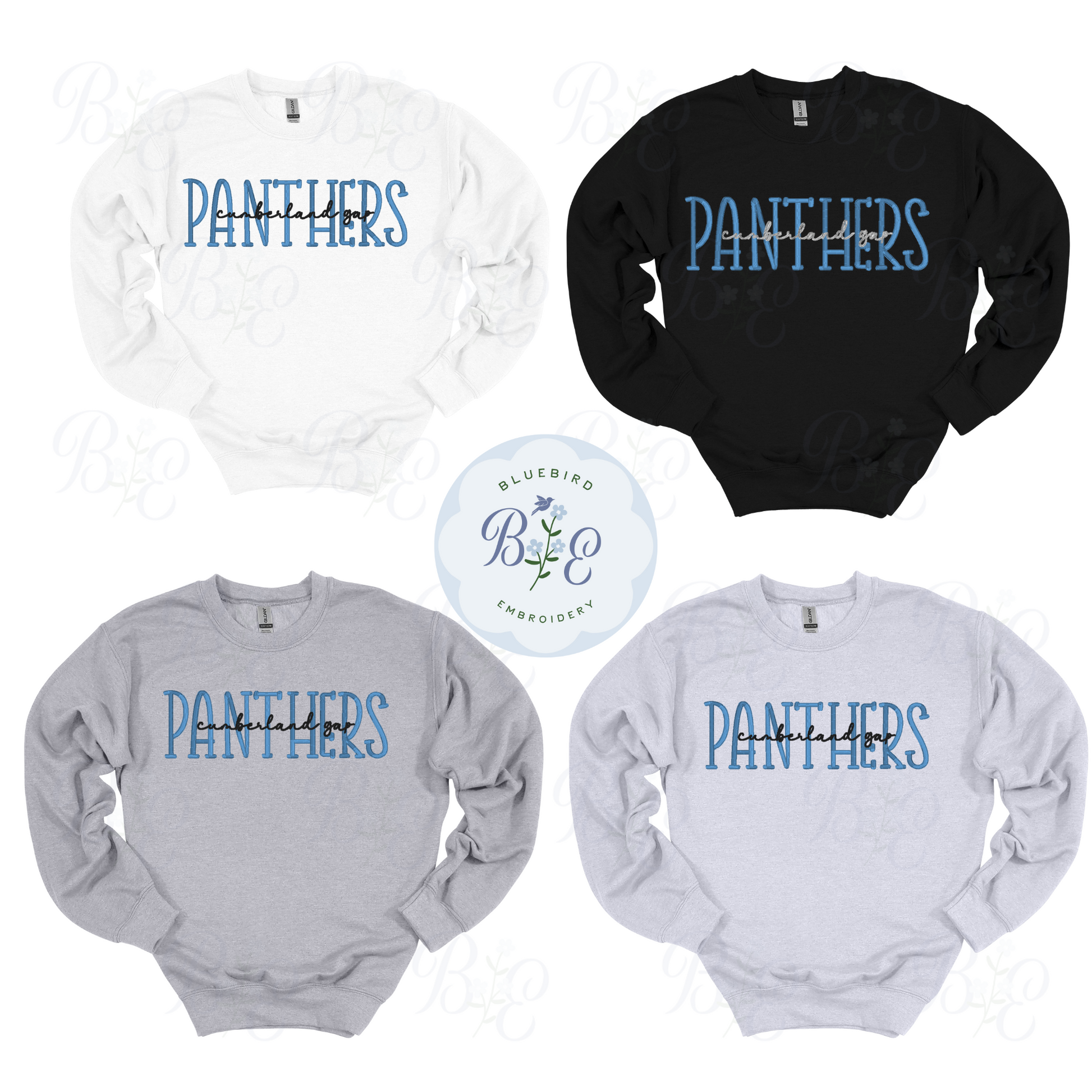 Custom Team Embroidery Duo