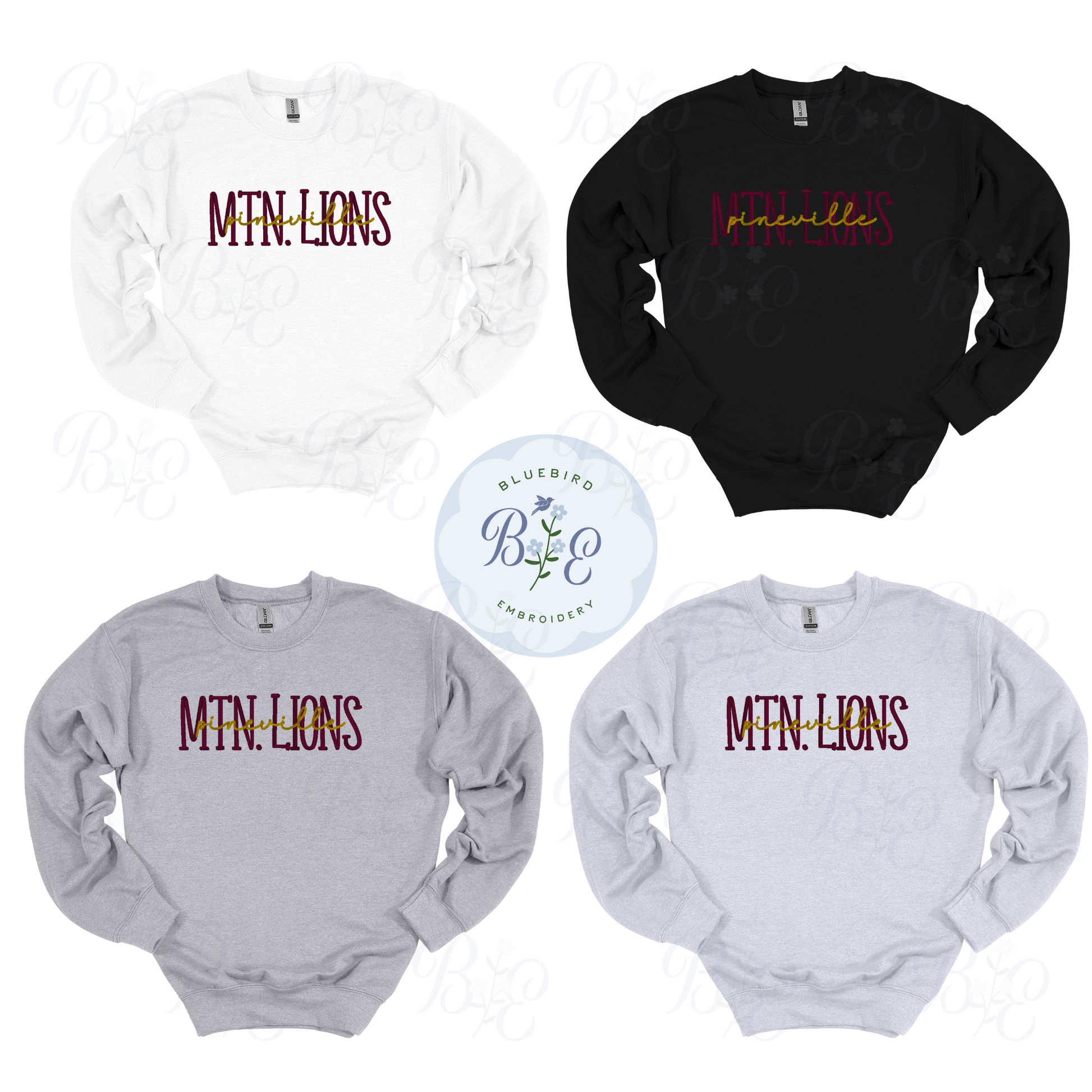 Custom Team Embroidery Duo