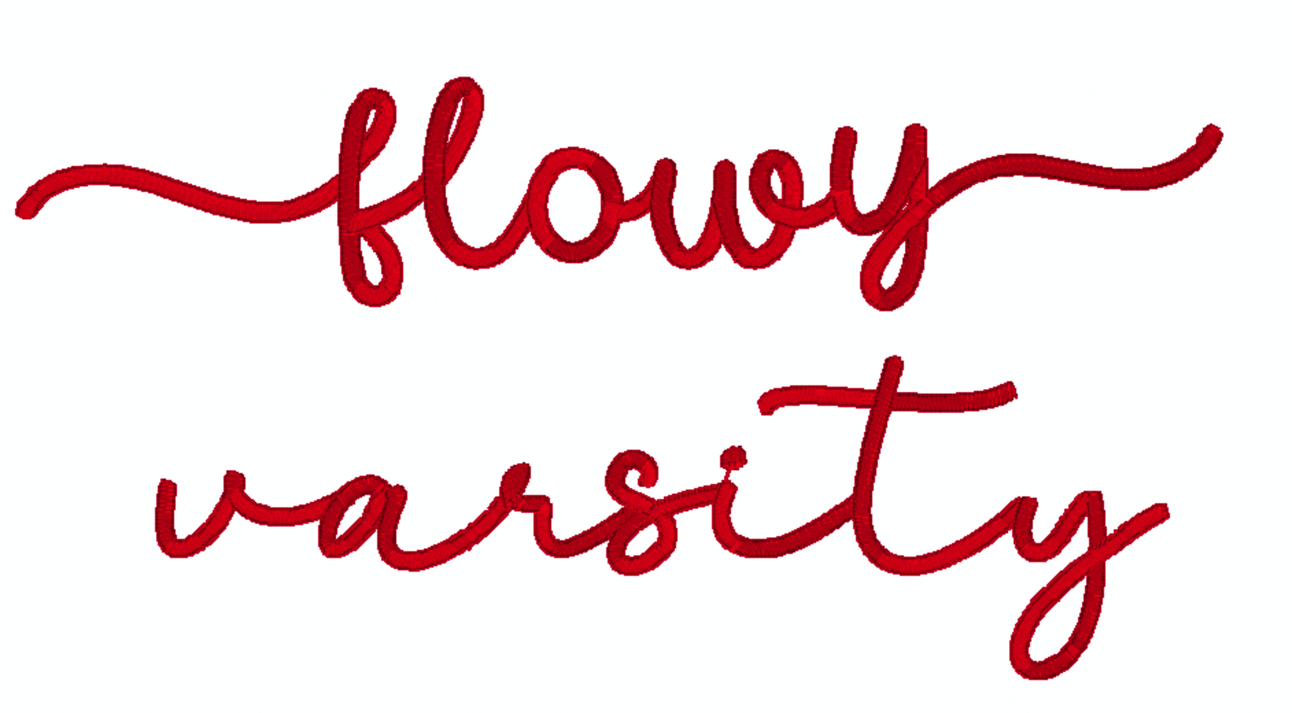 Varsity + Script Appliqué Sweatshirt