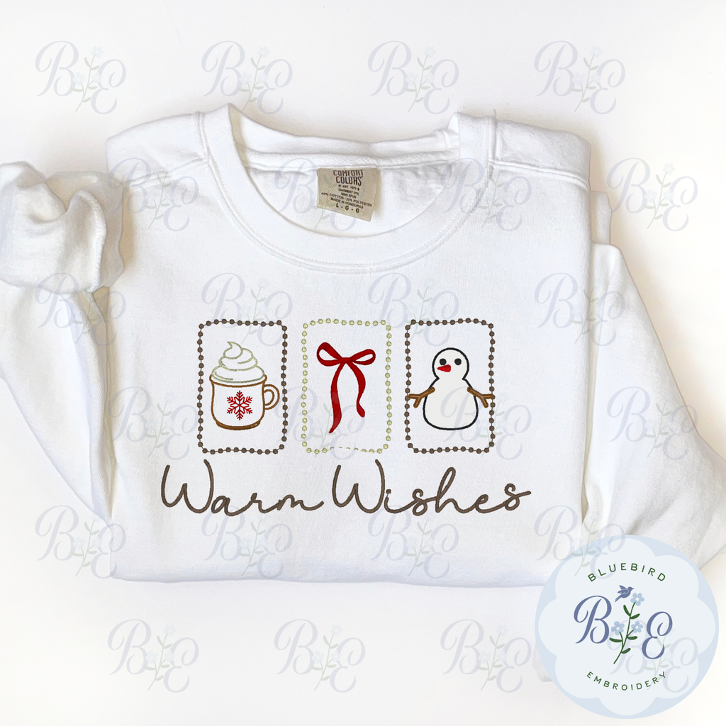 Warm Wishes Digital Embroidery Design