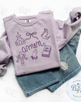 Amen Christian Icons Embroidered Crewneck