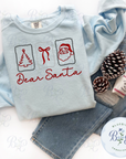 Dear Santa Candlewick Stamps Digital Embroidery Design