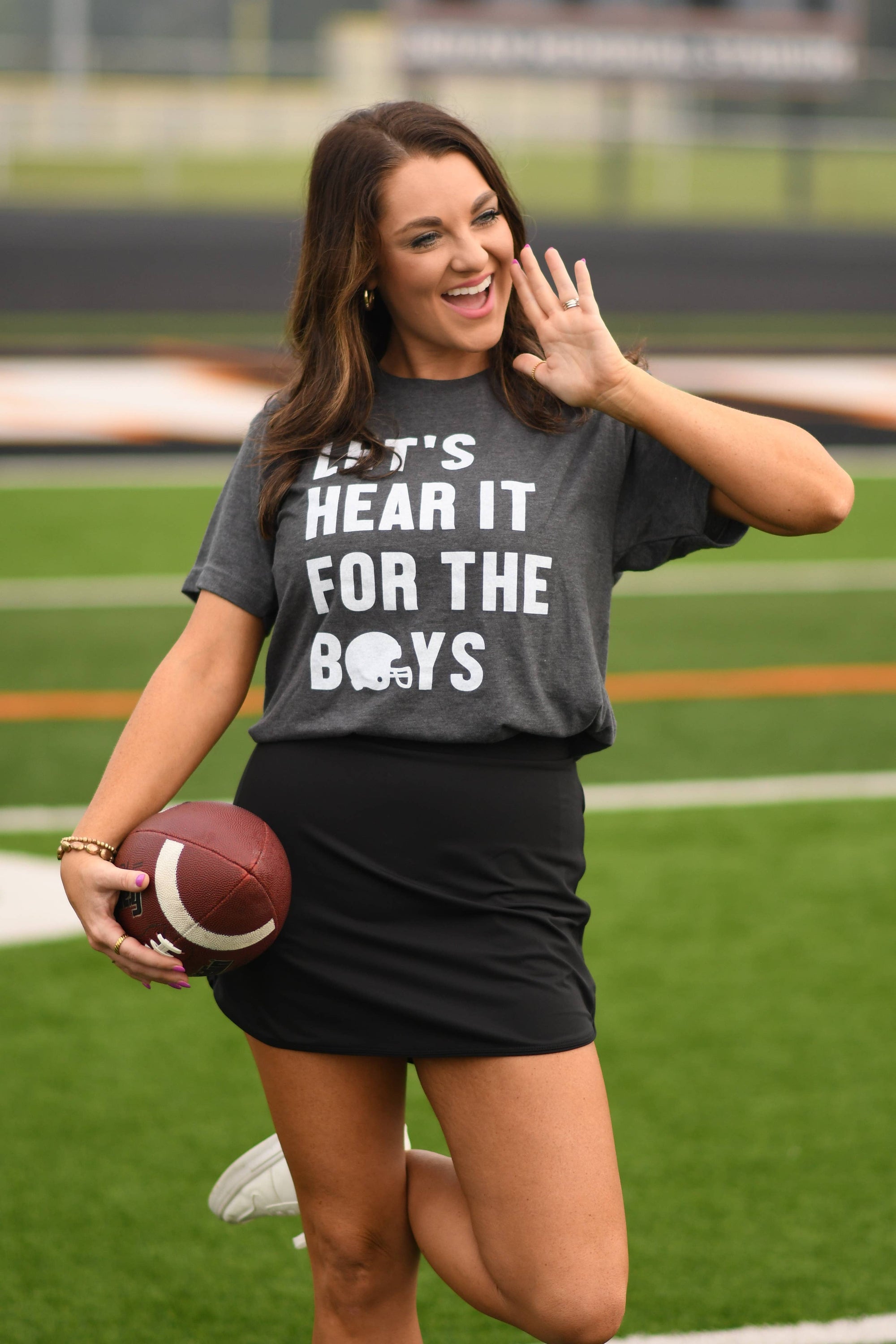 Let’s Hear It For The Boys Game day Tee - Bluebird Embroidery