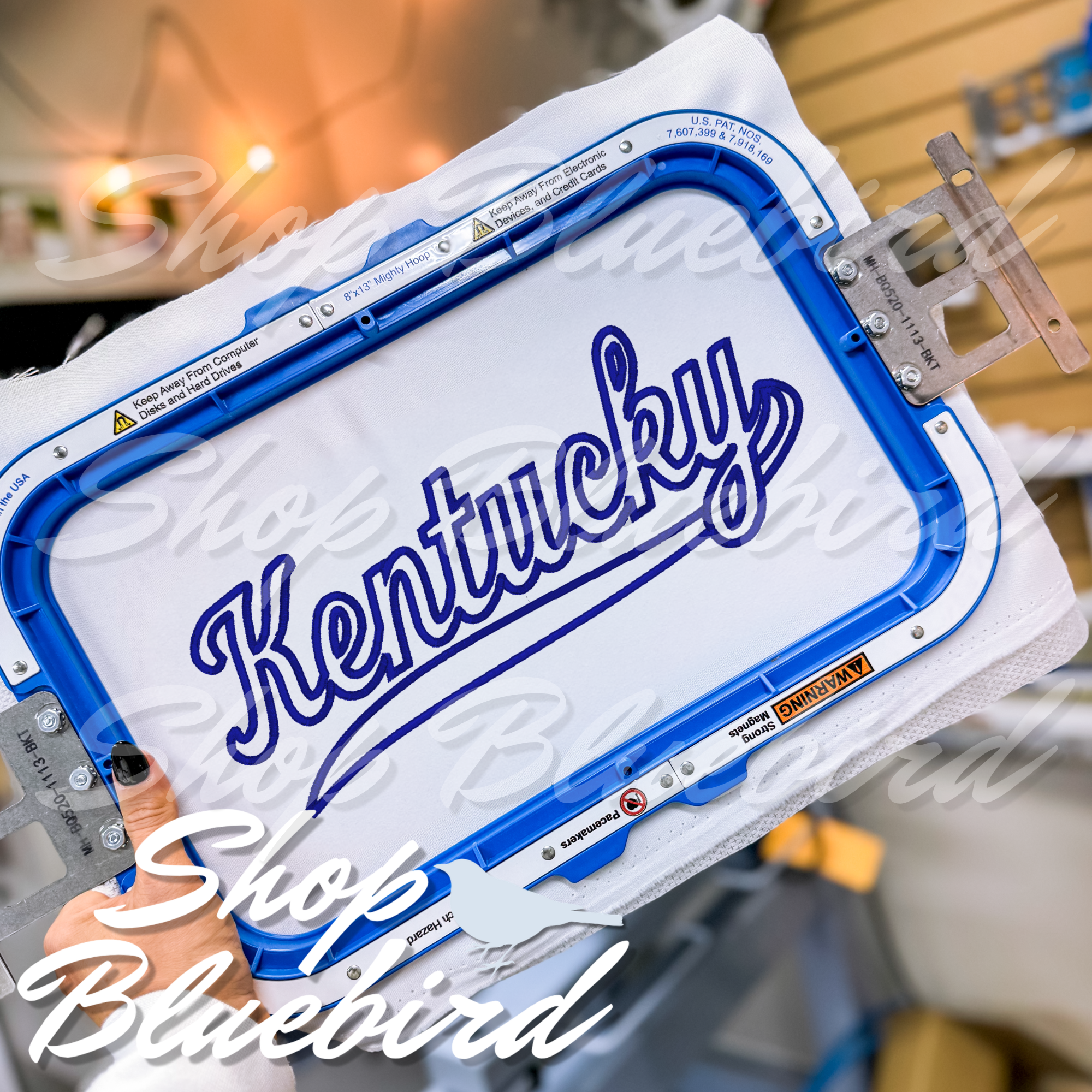 Bluebird Signature Script Appliqué Crewneck