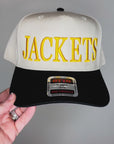 Jackets 3D Puff Embroidered Two-Tone Hat
