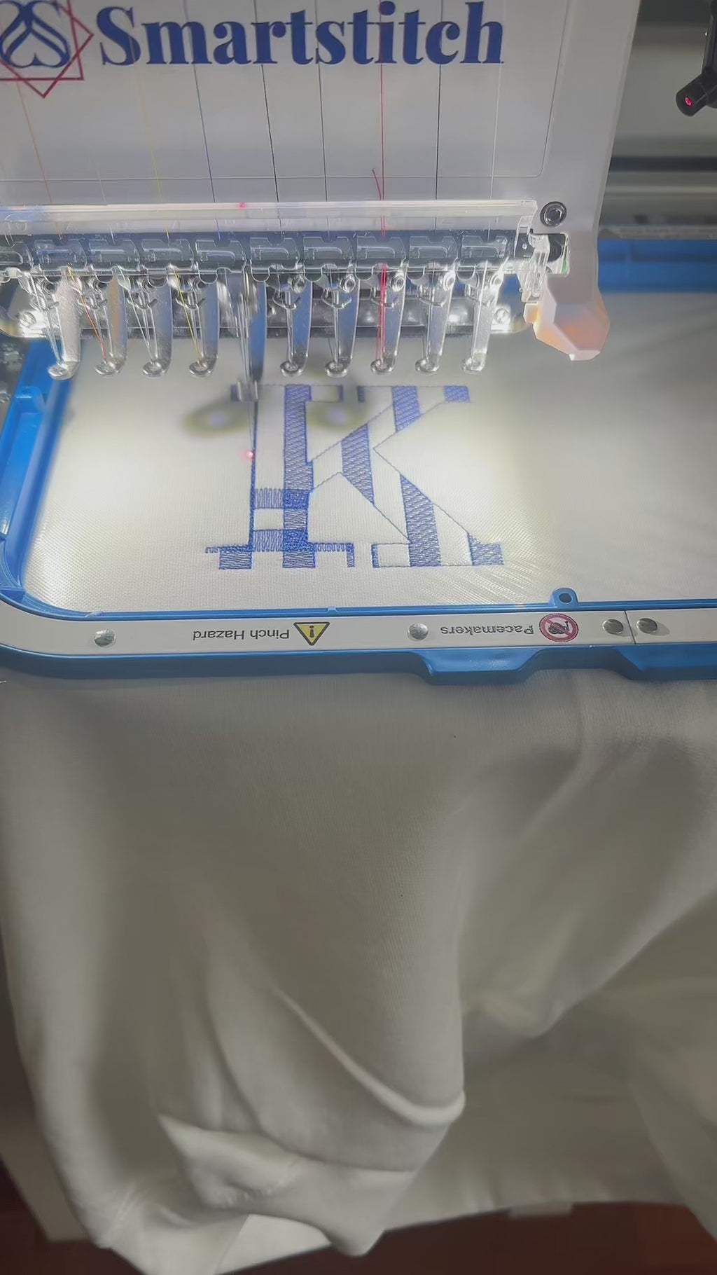 Preppy KY Gingham Embroidered Sweatshirt